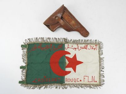 MEMORIES. FRANCE-ALGERIA. Pennant of the...