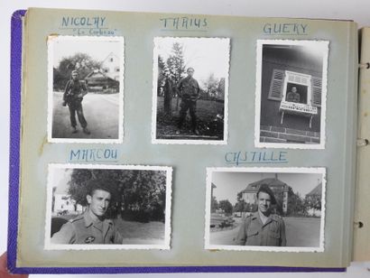 PHOTO ALBUM. EXCEPTIONAL ALBUM ON THE COMMANDOS...