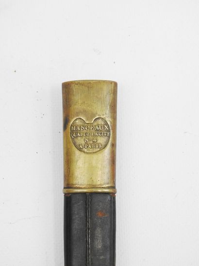 FRANCE. Uniform sword model 1817 with gilt...