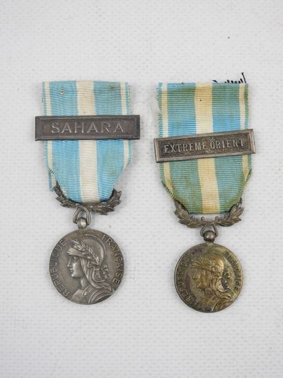 DECORATIONS. FRANCE. Colonial medal of the...