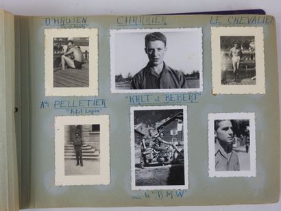 PHOTO ALBUM. EXCEPTIONAL ALBUM ON THE COMMANDOS...