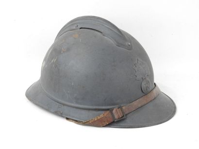FRANCE. Adrian model 1915 infantry helmet...