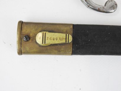 BRAZIL. Bayonet model 1908 Mauser with scabbard...