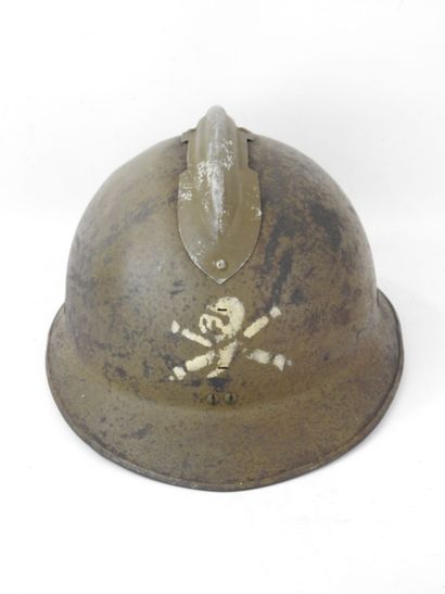 FRANCE. Adrian helmet model 1926 in steel...