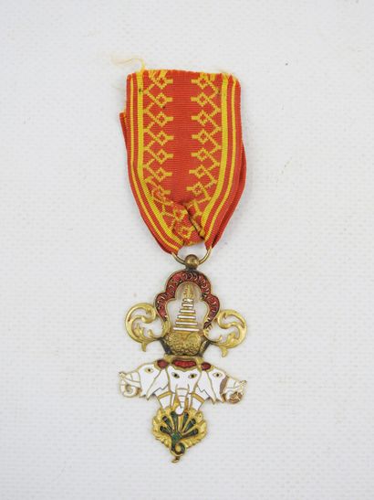 DECORATIONS. LAOS. Order of the Million Elephants...