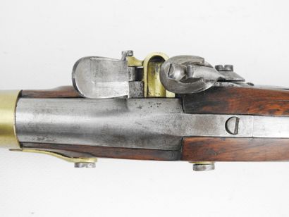FRANCE. Flintlock cavalry pistol model AN...