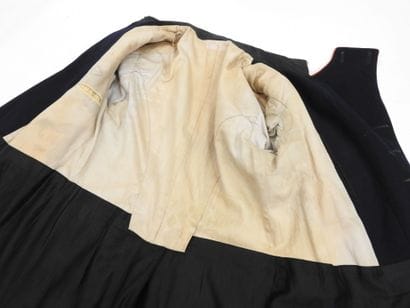 IMPERIAL RUSSIA. Tunic in dark blue cloth...
