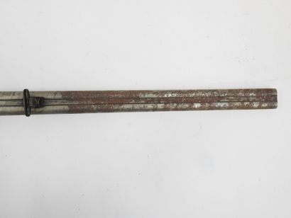 FRANCE. Flintlock shotgun transformed into...