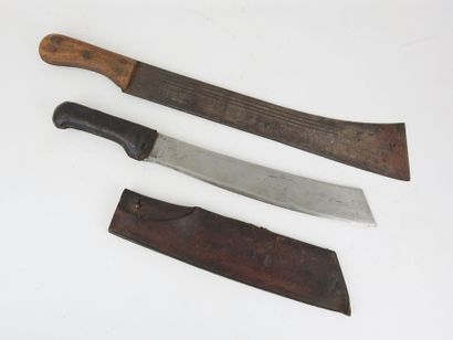 FRANCE. Senegalese riflemen cutter with wooden...