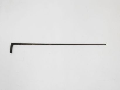 FRANCE. CANNES. Cane-rifle with metal barrel,...
