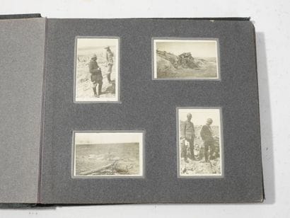 PHOTO ALBUM. Album format 19 X 20 cm containing...