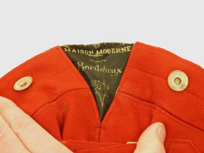 FRANCE. Infantry officer's pants in madder...