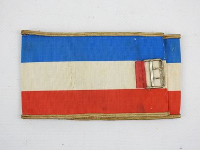 FRANCE. EQUIPMENT. Staff armband of the 19th...