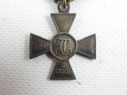 DECORATIONS. RUSSIE IMPERIALE. Croix de St...