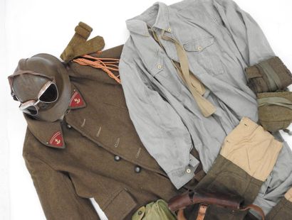 FRANCE. Dress of a colonial artilleryman...