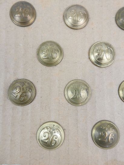 BUTTONS. Reunion of 10 buttons large module...
