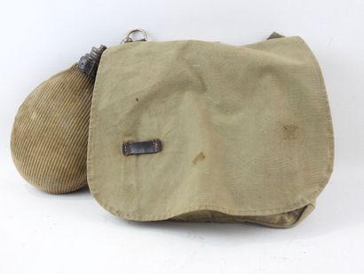 GERMANY. EQUIPMENT. Lot consisting of a brotbeutel,...