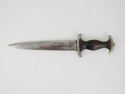 GERMANY. SA dagger model 1933, wooden handle,...