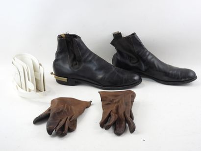 FRANCE. EQUIPMENT. Pair of officer's boots...