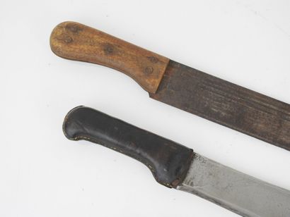 FRANCE. Senegalese riflemen cutter with wooden...