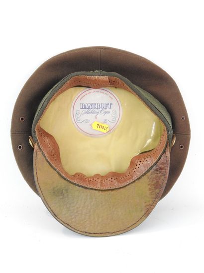 UNITED STATES. Officer's cap in dark khaki...