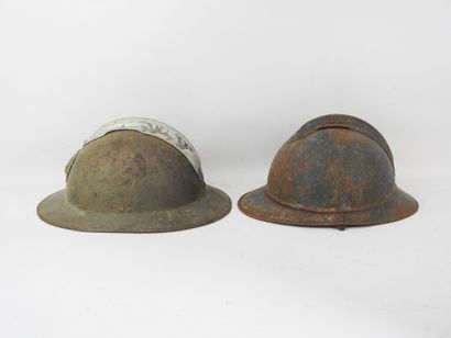 BELGIUM. Adrian helmet model 1926 in steel...