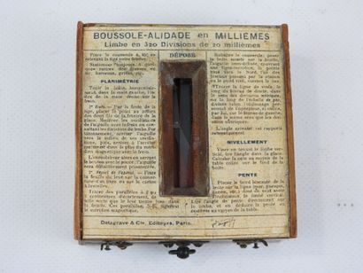 BOUSSOLE-ALIDADE, système du général Peigné,...