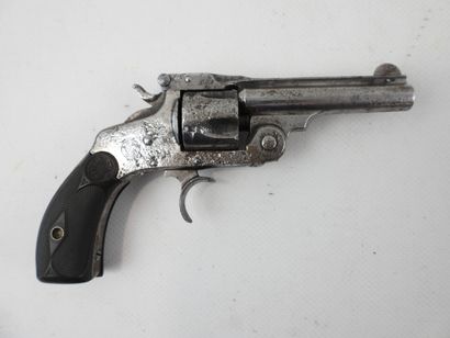 USA. Smith & Wesson steel break frame revolver,...