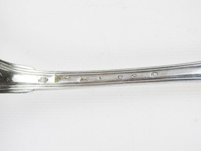 Silver sprinkling spoon Paris 1779. M.O....