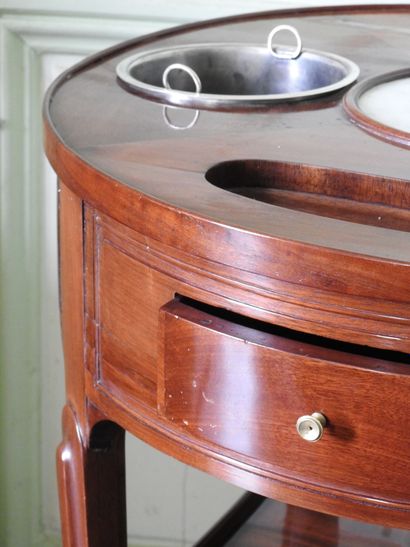 Mahogany and mahogany veneer refreshment...