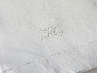 Six guest towels figured R.C. Day border...