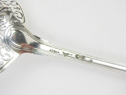 Silver spoon sprinkler model net shell. Monogram...