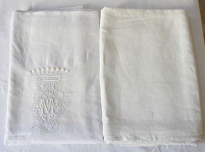 Linen set composed of a Top Sheet, a Bottom...