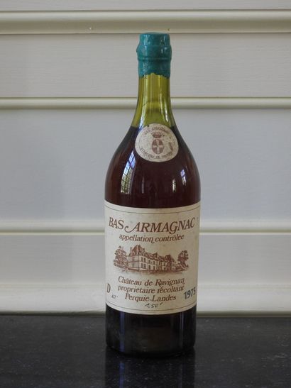 Large bottle of Bas Armagnac Château de Ravignan...