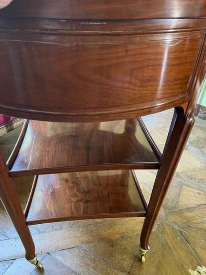 Mahogany and mahogany veneer refreshment...
