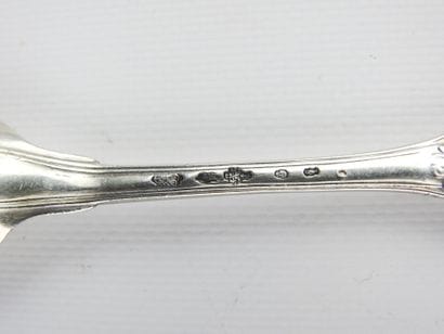 Suite of three coffee spoons, Paris 1779...