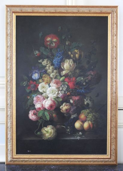 School of the XXth century : Still life with...