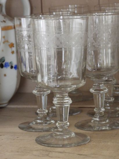 Meeting of thirteen glasses on foot. Napoleon...
