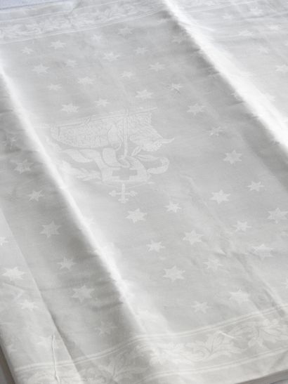 Twelve rare new uncut Pascal lamb napkin...