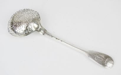 Silver spoon sprinkler model net shell. Monogram...