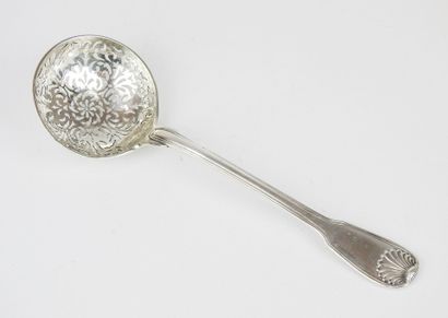 Silver spoon sprinkler model net shell. Monogram...