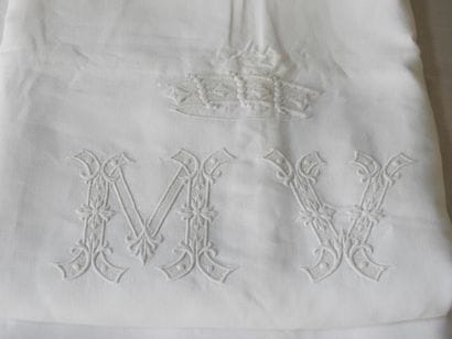 Very Large Sheet in Thread figured M.V. under...
