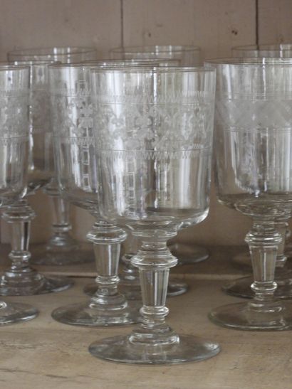 Meeting of thirteen glasses on foot. Napoleon...
