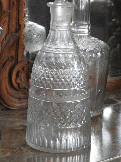 Meeting of three carafes of different models,...