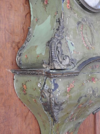 Cartel with bell and its base of lamp out...