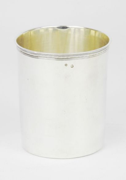 Large right kettledrum in silver 1er Coq...