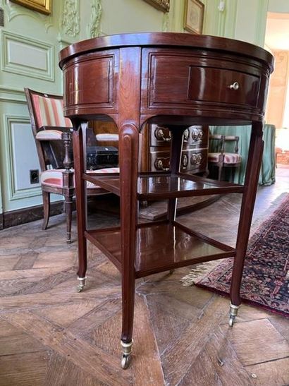 Mahogany and mahogany veneer refreshment...