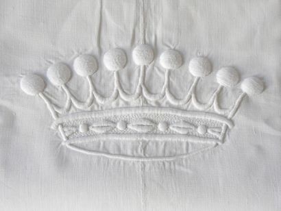 Large Sheet chiffon of a crown of Count Edge...