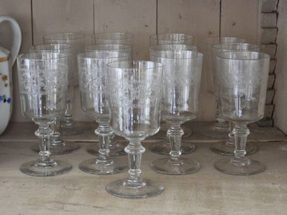Meeting of thirteen glasses on foot. Napoleon...