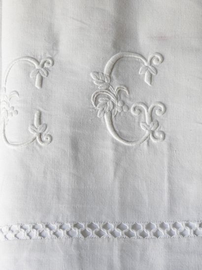 Two sheets forming a counterpart figured...